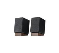 Onkyo Enceintes Hi‑Fi GX-30ARC 2 voies 50W Noir – Amplifiées, filaire et sans fil (la paire)