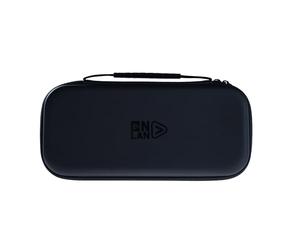 ONLAN - S2-P Carry Bag Noir - Sacoche de Transport Rigide Noir Compatible avec Nintendo Switch 2 - Coque Antichoc - 10 emplacements de Cartouche de Jeux - Volet en Feutre Anti-Rayures