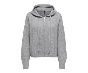 Onlbella Ls KNT Cardigan zippé à Capuche