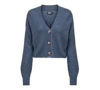 Onlcarol Nice L/S Cardigan KNT Noos, Bleu foncé, L