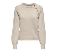 ONLY Pull en maille Emma beige chiné XL