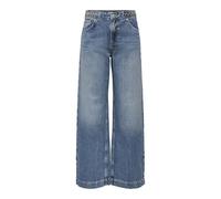 Only Jeans Wide Leg Femme Bleu 31x32