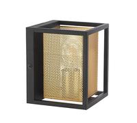 Onli Applique Malik Noir et Or 1 Lumière