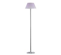 onli Lampadaire/Lampe Sur Pied en métal chromé eparalume tissu, lilas