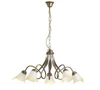 ONLI Lustre 5 lumières Bronze Double tour