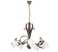 ONLI Lustre Classique 5 Luci marron