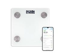 Onli - Pèse-personne impédancemètre connecté ON1002W - jusqu'à 180kg, 17 indicateurs corporels, 8 mémoires utilisateurs, application OKOK