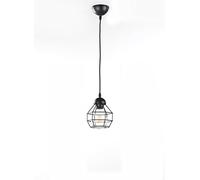 onli Spider Lampe à suspension style industriel Ø 15 x h 110cm Noir