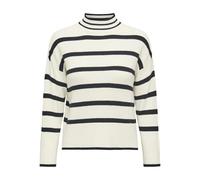 Only Pull Onlibi à col haut L/S CC KNT Femme Gris clair à rayures