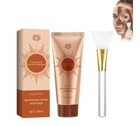 Onlimerr Herbal Spots Peel-Off Facial Mask,Masque Éclaircissant Visage au Collagène 2026,Masque Peel Off Hydratant,Raffermissant Lissant,Anti-Taches,Soin Coréen,Soin Intense Tous Types de Peaux 100ml