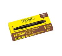 Online,17057/12 double-sided pen ink cartridges, universal pen refills, compatib