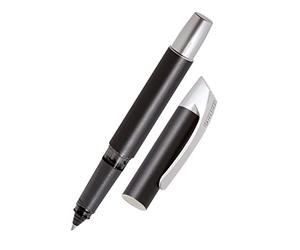 ONLINE 61152/3D Stylo roller à cartouches Campus Colour Line Soft Black, Magic Ball Technique pour cartouches d'encre standard