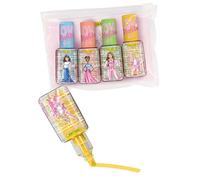ONLINE Barbie Lot de 4 surligneurs en forme de vernis à ongles I Stylos cool pour enfants I Fournitures scolaires pour filles avec motif Barbie I Parfait pour la rentrée des classes