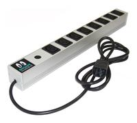 ONLINE Bloc multiprise 1U 8x 10A