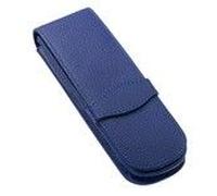 Online Etui Pour Objets D'écriture Classique Blue, En Cuir