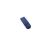 Online Étui pour objets d'écriture Classique Blue en cuir Bleu