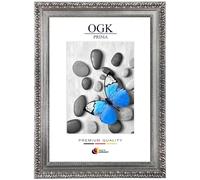 Online-GalleryKing Cadre photo baroque en argent antique 21 x 31 cm Inspiré des vieux maîtres | Taille au choix | bois noble | Pour photos, affiches et puzzles | OGK_30