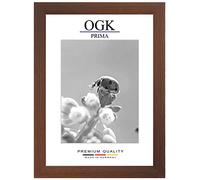Online-GalleryKing OGK Cadre photo en bois 37 x 50 cm en wengé marron | Photo | Poster | Puzzle | Galerie | Cadre
