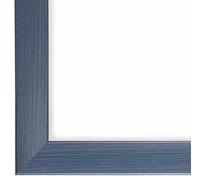 Online-GalleryKing OGK - Cadre photo en bois - 38 x 52 cm - Bleu ardoise - Photo, poster, puzzle, galerie - Cadre