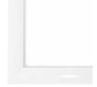 Online-GalleryKing OGK Cadre photo en bois 75 x 90 cm Blanc brillant | Photo | Poster | Puzzle | Galerie | Cadre