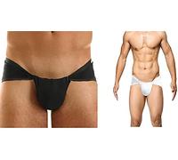 Online India Langot Lankot Lankot Lot de 4 sous-vêtements indiens en coton Multicolore (2 couleurs blanches + 2 noirs)