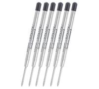 Online Lot de 6 recharges de stylo à bille Parker - Format G2 - Épaisseur de trait B (large) - Conviennent également pour Pelikan, Faber-Castell, etc. - Recharges internationales de grande capacité -