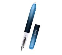 Online magiXX Deep Ocean stylo plume avec encre bleue effaçable et 1 cartouche magiXX pour écrire, effaçer et corriger en un seul geste, cadeau pour l'école et l'université