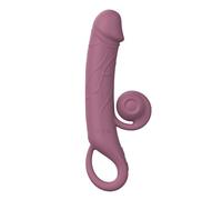 Online Only - Double Lust Realistic Snail Vibrator - Violet
