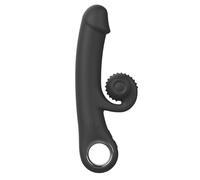 Online Only - Double Lust - Vibromasseur Flexible Snail - Noir