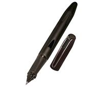 ONLINE Roller à cartouches ergonomique - Switch Plus Noir - pour cartouches d'encre standard, rechargeable, avec stylus tip, convient pour droitiers et gauchers, pour filles/garçons/adultes