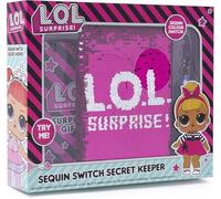 Online Street L.O.L. Surprise! Coffret cadeau Secret Keeper avec interrupteur à paillettes pour filles | Ensemble agenda pour filles avec accessoires | Coffret cadeau pour filles