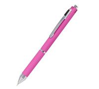 stylo à bille 4-en-1 pink | stylo et crayon | stylo multicolore multifonctionnel | 3 mines pour stylo en bleu, noir et rouge, et une mine de crayon à papier | inclus gomme à effacer