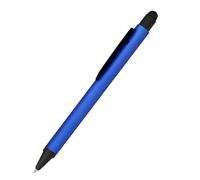 Online Stylo à bille Alu Stylus bleu d, stylo à bille en aluminium, recharge de grande capacité remplaçable, couleur d' écriture bleue, avec toucher doux, stylo avec embout tactile, 1 pièce