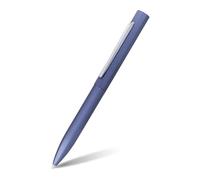 Online stylo à bille OCTOPEN bleu I stylo bille à mécanisme tournant en aluminium I forme octogonale I recharge internationale de grande capacité I écriture bleue, indélébile I 1 pièce (paquet de 1)