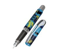 Online Stylo à encre College Océan │ stylo plume ergonomique pour l'école │ plume moyenne, partie soft grip │ pour cartouches d'encre standard │ rechargeable │idéal pour enfants