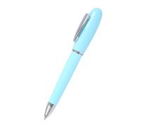 ONLINE Stylo bille Highway Blue I avec mécanisme rotatif I équipé d’une recharge internationale de grande capacité | Couleur d’écriture : noir | Avec clip métallique robuste et corps en aluminium