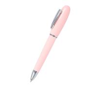 ONLINE Stylo bille Highway Rose I avec mécanisme rotatif I équipé d’une recharge internationale de grande capacité | Couleur d’écriture : noir | Avec clip métallique robuste et corps en aluminium
