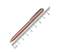 Online – Mini stylo à bille Rose – Or rose – Rechargeable – Encre noire – Rétractable