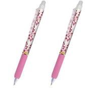 Online stylo gel effaçable magiXX Fleurs | Stylo à encre gel thermosensible effaçable bleue | stylo roller rechargeable avec gomme | pointe moyenne | idéal pour apprendre à écrire, école