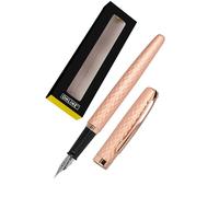 Online stylo-plume Eleganza Diamond │ stylo en métal │ plume en iridium M │ convient aux cartouches d'encre standard ou convecteur │ boîte cadeau | couleur rosegold