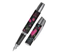 Online Stylo plume ergonomique pour l'école - Campus Be Happy - plume iridium M (moyenne) robuste, utilise des cartouches d'encre standard, rechargeable, pour filles/garçons/adultes
