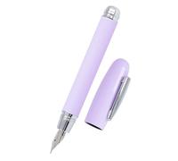 ONLINE Stylo plume Highway Lavender I Stylo plume lavender pastel avec plume en iridium M I Pour cartouches d'encre standard et convertisseur I ergonomique I pour enfants et adultes