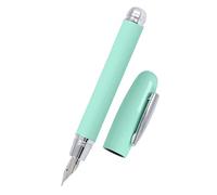 ONLINE Stylo plume Highway Turquoise I Stylo plume turquoise pastel avec plume en iridium M I Pour cartouches d'encre standard et convertisseur I ergonomique I pour enfants et adultes