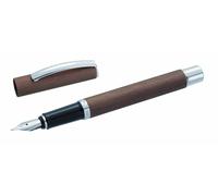 \"Online Stylo Plume \"\"Vision Classique Cognac\"\" - Boite Slimsy\