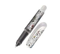 ONLINE stylo roller ergonomique Angry Animals│ pour l'école et le lycée │ poignée ergonomique pour gauchers et droitiers │ cartouches d'encre standard, rechargeables, couleur bleue │ filles et garçons
