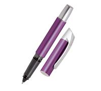 Online stylo roller ergonomique Campus Lilas │ pour l'école et le lycée │ poignée souple pour gauchers et droitiers │ cartouches d'encre standard, rechargeable │ roller à cartouches