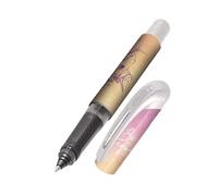 ONLINE stylo roller ergonomique Licorne │ pour l'école et le lycée │ poignée ergonomique pour gauchers et droitiers │ cartouches d'encre standard, rechargeables, couleur bleue │ pour filles et garçons