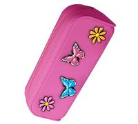Online Trousse Scolaire Butterfly Pins I fourre-Tout pour l'école et lycée I Trousse pour Enfants avec Zip Pratique I étui à Crayons pour Filles et garçons I 1 Compartiment