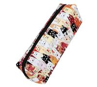 Online Trousse Scolaire Chats I fourre-Tout pour l'école et lycée I Trousse pour Enfants avec Zip Pratique I étui à Crayons pour Filles et garçons I 1 Compartiment