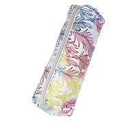 Online Trousse Scolaire colorée, fourre-Tout pour l'école et lycée, étui à Crayons pour Filles et garçons, Grande capacité, Design Rainbow Leaf